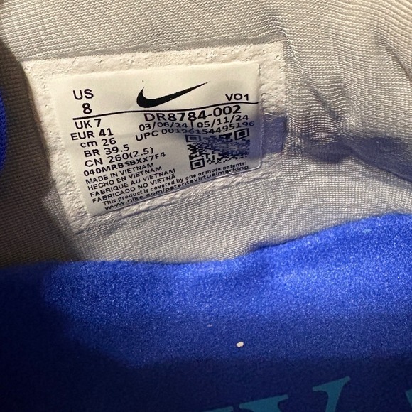 Nike LeBron Zoom NXXT Gen Basketball Volleyball Shoes Grey Pink Blue DR8784 002 - Picture 8 of 12